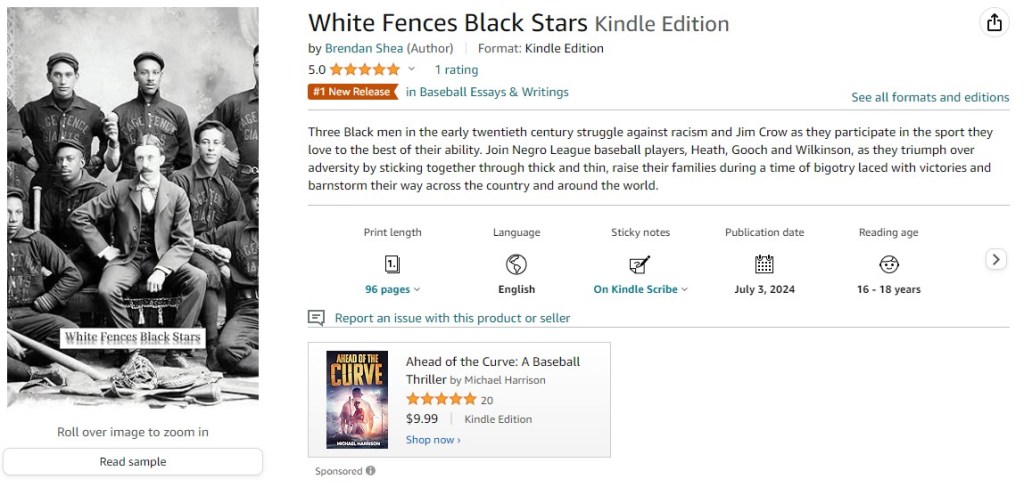 My Book is at “#1”!